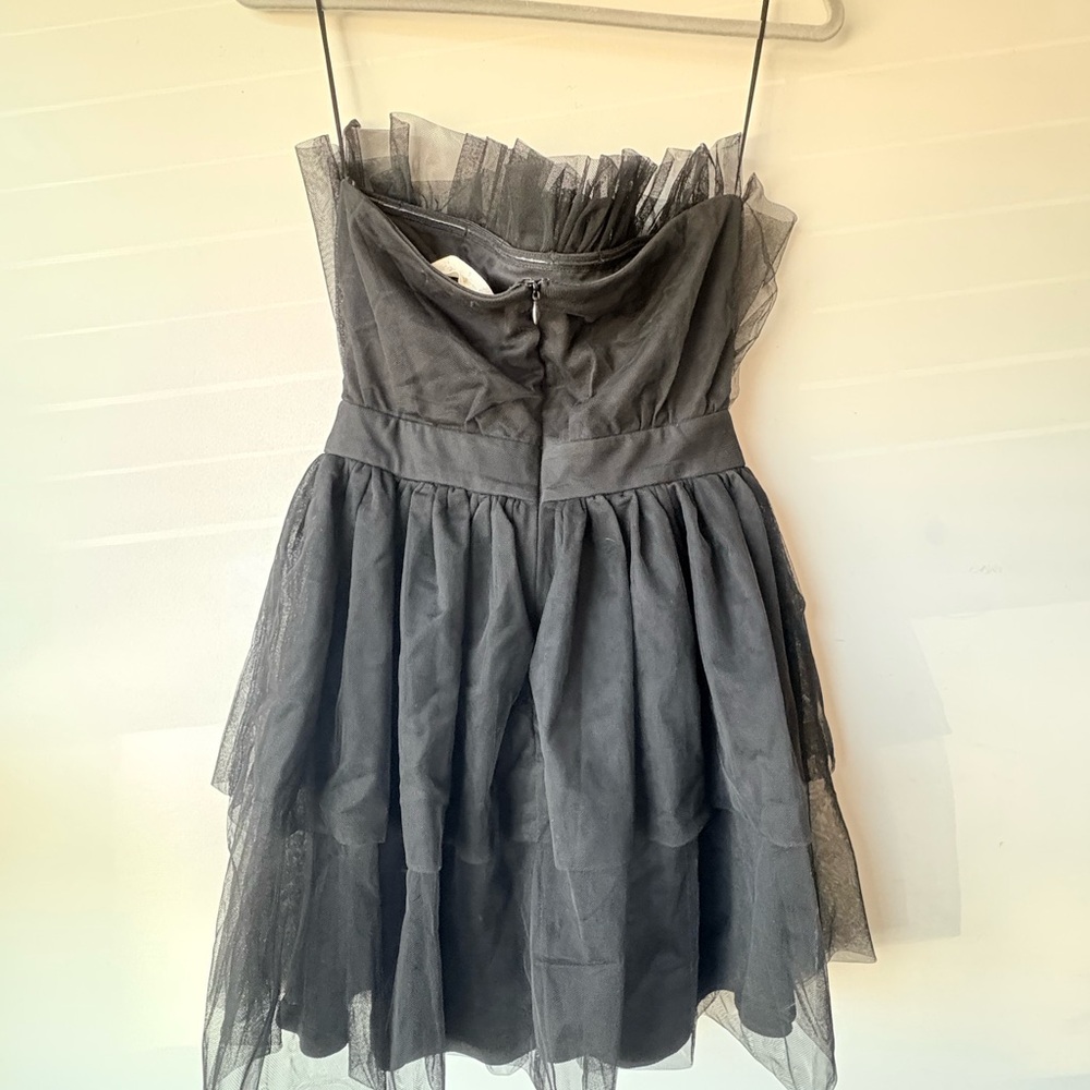 Black Tulle Dress - Picture 2 of 2